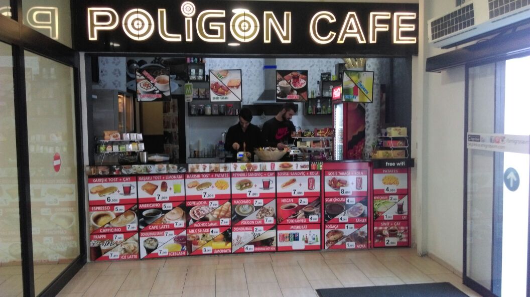 Poligon Cafe Beylikdz 5M Migros AVM`de Ald